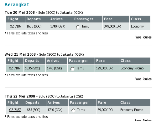 Booking Online Tiket Pesawat Air Asia