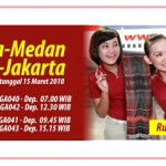 Mulai 15 Maret Citilink Buka Rute Jakarta Medan